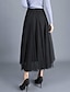 cheap Maxi Skirts-Women&#039;s Skirt Swing Tulle Long Skirt Maxi Black Pink Khaki Beige Skirts Pleated Layered Tulle Vintage Elegant Street S M L