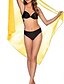 cheap Beach Bottoms-Women&#039;s Swimwear Cover Up Swim Shorts wrap Normal Swimsuit Lace up Pure Color Black White Yellow Wine Red Bathing Suits New Vacation Fashion