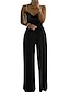 cheap Jumpsuits &amp; Rompers-Women&#039;s Jumpsuit Butterfly Print Casual Strap Casual Daily Spaghetti Strap Regular Fit White Black Light gray S M L Summer