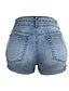 voordelige Shorts voor dames-Dames Jeans Korte broek Denim zakkerig Medium Taille Korte Zwart Zomer