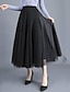 cheap Plain Skirts-Women&#039;s Skirt &amp; Dress Swing Tutu Long Skirt Maxi Skirts Pleated Layered Tulle Solid Colored Street Prom Summer Polyester Elegant Vintage Black Pink Khaki Beige