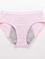 cheap Panties-Period Underwear Leak Proof Hipster Cotton Menstrual Panties Women Heavy Flow First Period Starter Kit Briefs