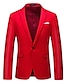 abordables chaqueta-Blazer de negocios para hombre, abrigo deportivo para boda, traje clásico de corte sólido, vestido de talla grande, blazer formal de oficina, negro, blanco, amarillo, rosa, 2024