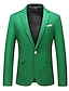 abordables chaqueta-Blazer de negocios para hombre, abrigo deportivo para boda, traje clásico de corte sólido, vestido de talla grande, blazer formal de oficina, negro, blanco, amarillo, rosa, 2024