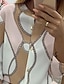 billige Bluser og skjorter til kvinner-Dame Skjorte Bluse Rosa Grafisk Geometrisk 3/4 ermer Avslappet Daglig Mote Elegant Gate stil Rund hals Normal S