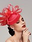 baratos Chapéus e Fascinators-Decoração de Cabelo Penas / Rede Fascinadores com Penas / Boné / Flor 1 PC Dia da Mulher Capacete