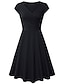 cheap Plain Dresses-Women‘s A Line Dress Short Mini Dress Beige Short Sleeve Pure Color Ruched Spring Summer V Neck Elegant Classic 2023 4XL
