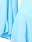 Недорогие Фигурное катание-Платье для фигурного катания Жен. Девочки Катание на коньках Платья Инвентарь Белый Тёмно-синий Небесно-голубой Пэчворк Сетка Спандекс Эластичность Учебный Тренировочные Профессиональный стиль