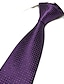 abordables Cravates &amp; Noeuds Papillons Homme-Homme Cravate Cravates Travail Mariage Gentleman Couleur Pleine Formel Entreprise