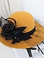ieftine Pălării Late Damă-Pentru femei Pălărie Clop Portabil Rezistent la Vânt Confort Petrecere În aer liber Zilnice Floral Floral