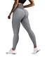 cheap Yoga Leggings &amp; Tights-Women&#039;s Tights Leggings Green Blue Pink Mid Waist Casual / Sporty Athleisure Weekend Yoga Stretchy Ankle-Length Tummy Control Plain S M L XL XXL / Slim