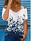cheap Women-Women&#039;s T shirt Off Shoulder Lace Daily Flower / Floral T-shirt Sleeve Off Shoulder Summer Regular White