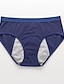 abordables Culottes-sous-vêtements d&#039;époque étanche hippie coton culotte menstruelle femmes flux abondant première période kit de démarrage slips