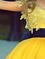 abordables Vestidos de dama de honor-Princesa Hasta el Suelo Vestidos de niña de las flores Fiesta Mezcla Poliéster / Algodón Sin Mangas Joya con Encaje 2022