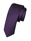 billiga Slipsar och flugor-herrslips för bröllop - enfärgad klassisk slips för män i jacquardvävd cravatta-affär