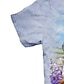 お買い得  女の子の 3d T シャツ-女の子 3D 動物 犬 Tシャツ 半袖 3Dプリント 夏 春 活発的 ファッション かわいいスタイル ポリエステル 子供 3〜12年 アウトドア 日常 レギュラー