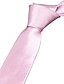 billige Slips og butterfly-mænds arbejde / fest slips - ensfarvet ren farve hals slips formel lejlighed business 1 stk slips