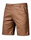 cheap Casual Shorts-Men&#039;s Shorts Cargo Shorts Pocket Classic Style Fashion Streetwear Sports Outdoor Casual Daily Micro-elastic Cotton Blend Comfort Breathable Soft Solid Color Mid Waist Green Black Wine 30 32 34