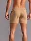 cheap Sweatpants-Men&#039;s Active Sweat Shorts 3 inch Shorts Short Shorts Running Shorts Pocket Drawstring Elastic Drawstring Design Solid Color Comfort Breathable Short Sports Outdoor Casual Daily Fashion Streetwear