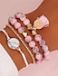 cheap Bracelets &amp; Bangles-Women&#039;s Bracelets Artistic Anniversary Heart Bracelets &amp; Bangles / Black / White / Pink / Fall / Winter