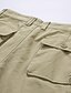 cheap Cargo Shorts-Men&#039;s Shorts Cargo Shorts Multi Pocket Casual Fashion Casual Daily Inelastic Breathable Moisture Wicking Soft Solid Color Mid Waist Black Army Green Grey 29 30 31