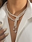 cheap Necklaces &amp; pendants-Women&#039;s necklace Chic &amp; Modern Street Pure Color Necklaces