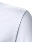 abordables polo clásico-Hombre POLO Camisa para Vestido Camisa Camiseta de golf Camisa casual Geometría Cuello Americano Blanco Print Exterior Casual Manga Corta Bloque de Color Abotonar Ropa Moda Sencillo Bloque de Color