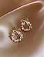abordables Boucles d&#039;oreilles-Femme Boucles d&#039;oreille Mode Plein Air Ruban nœud papillon Boucle d&#039;oreille