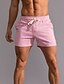 cheap Sweatpants-Men&#039;s Active Sweat Shorts 3 inch Shorts Short Shorts Running Shorts Pocket Drawstring Elastic Drawstring Design Solid Color Comfort Breathable Short Sports Outdoor Casual Daily Fashion Streetwear