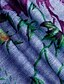 cheap Pants-Women&#039;s Fashion Casual / Sporty Trousers Bell Bottom Print Full Length Pants Casual Daily Micro-elastic Flower / Floral Faux Denim High Waist Loose Green Blue Purple Yellow Light Green S M L XL XXL