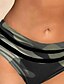 cheap Bikinis-Women&#039;s Swimwear Bikini Bathing Suits 2 Piece Normal Swimsuit High Waisted Camouflage Gray Padded V Wire Bathing Suits Sports Vacation Sexy / Strap / New / Strap