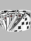 Χαμηλού Κόστους Δαχτυλίδια-1 τεμ Ρυθμιζόμενο δαχτυλίδι For Ανδρικά Γυναικεία Δρόμος Ημερομηνία Κράμα Πόκερ