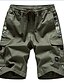 cheap Cargo Shorts-Men&#039;s Shorts Cargo Shorts Drawstring Multiple Pockets Elastic Drawstring Design Classic Style Fashion Streetwear Casual Daily Cotton Blend Comfort Breathable Soft Camouflage Color Block Mid Waist