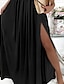 cheap Party Dresses-Women&#039;s Party Dress Maxi long Dress Black Short Sleeve Print Sequins Ruched Spring Summer V Neck Elegant Modern Party 2022 S M L XL 2XL 3XL