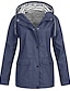 cheap Coats &amp; Trench Coats-Women&#039;s Jacket Hoodied Jacket Fall Winter Spring Sports &amp; Outdoor Valentine&#039;s Day Regular Coat Waterproof Windproof Quick Dry Digital Regular Fit Sporty Basic Jacket Long Sleeve Classic Zipper Solid