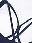 preiswerte Casual Kleider-Damen Sportliche Kleider Slip-Kleid Minikleid Blau Ärmellos Blumen Rückenfrei Bedruckt Frühling Sommer U-Ausschnitt Casual Schlank 2022 XS S M L XL