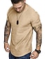 cheap Men&#039;s Casual T-shirts-mens muscle t-shirt short sleeve bodybuilding gym tee tops fashion workout t shirt hipster shirt (black, s)