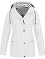 cheap Coats &amp; Trench Coats-Women&#039;s Jacket Hoodied Jacket Fall Winter Spring Sports &amp; Outdoor Valentine&#039;s Day Regular Coat Waterproof Windproof Quick Dry Digital Regular Fit Sporty Basic Jacket Long Sleeve Classic Zipper Solid