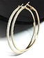 cheap Earrings-Women&#039;s Earrings Chic &amp; Modern Party Pure Color Earring / Wedding / Gold / Black / Silver / Fall