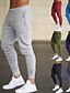 cheap Running &amp; Jogging Clothing-Men&#039;s Pocket Drawstring Joggers Sweatpants Bottoms Athletic Athleisure Breathable Soft Sweat wicking Fitness Gym Workout Performance Sportswear Activewear Solid Colored Sillver Gray Dark Grey Black