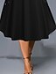 cheap Plus Size Dresses-Women&#039;s Plus Size Party Dress Floral Crew Neck Lace Long Sleeve Winter Fall Elegant Prom Dress Midi Dress Formal Party Dress