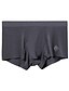 cheap Men&#039;s Underwear-Men&#039;s 1pack Basic Panties Boxers Underwear Print Cotton Antibacterial Leak Proof Pure Color Mid Waist Black White