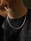 cheap Men&#039;s Trendy Jewelry-1pc Chain Necklace For Men&#039;s Street Gift Daily Titanium Steel Classic Lucky