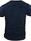 Недорогие мужская 3d футболка-Муж. Футболка Графический Тис Смешные футболки Футболки со слоганом ретро рубашки Буквы Графические принты Вырез под горло Черный Синий Кофейный 3D печать на открытом воздухе Для улицы