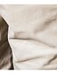 abordables Bermudas cargo-Hombre Pantalones cortos chinos Bolsillo Cintura elástica Plano Comodidad Transpirable Longitud de la rodilla Casual Diario 100% Algodón Moda Ropa de calle Negro Vino
