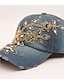 cheap Protective Hats-Women&#039;s Hat Baseball Cap Blue Yellow Dusty Blue Outdoor Street Dailywear Floral Embroidery Flower Sun Protection Windproof Breathable
