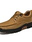 cheap Men&#039;s Athletic Shoes-Men&#039;s Trainers Athletic Shoes Sporty Look Sporty Casual Outdoor Hiking Shoes Leather Black Khaki Fall Spring