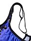 cheap Tankinis-Women&#039;s Swimwear Tankini 2 Piece Normal Swimsuit Ruched 2 Piece Modest Swimwear Open Back Printing Leopard Ombre Leopard Print Black Royal Blue Blue Purple Padded Strap Bathing Suits New Vacation