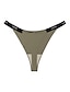 abordables Panties-Mujer Estampado Moda Letra Sexy bragas Tanga Microelástico Baja cintura Verde Trébol S / Sensual