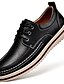 cheap Men&#039;s Oxfords-Men&#039;s Oxfords Formal Shoes Business Casual Daily Outdoor Walking Shoes PU Black Brown Fall Summer